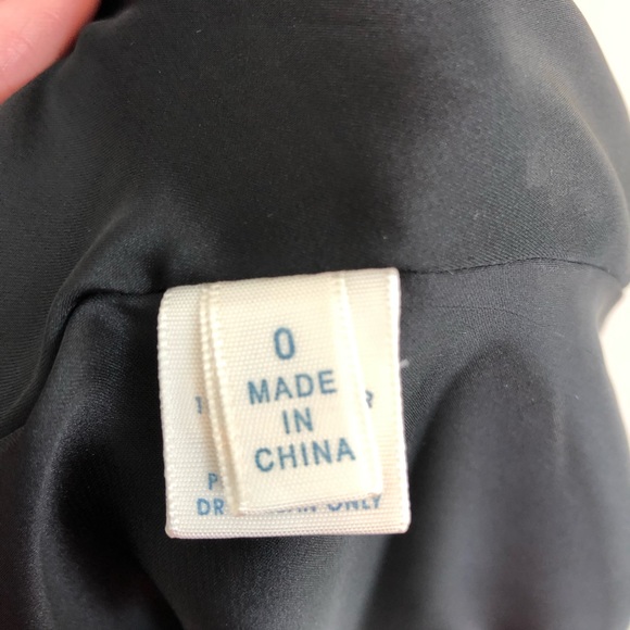 Rebecca Minkoff Paisley Silk Hi Low Mini Dress - Picture 7 of 8